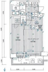 ガリシア錦糸町ステーションフロントの物件間取画像